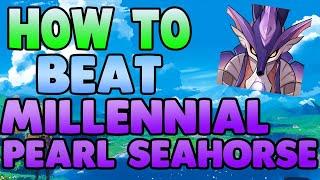 How to EASILY Beat Millennial Pearl Seahorse in Genshin Impact Free to Play Friendly #genshinimpact