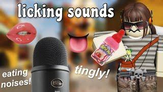 roblox asmr baby bottle pop mouth sounds
