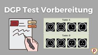 DGP Test 2024 Vorbereitung  Einstellungstest einfach erklärt