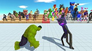 Infinity Battle  Super Hero VS Creepy Monster - Animal Revolt Battle Simulator