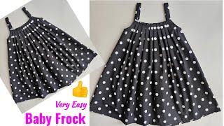 Very Easy Yoke Baby Frock Cutting and stitching For 2-3 Year  Baby Frock cutting and stitching