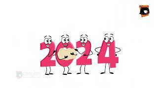 Wish You HAPPY NEW YEAR 2024  Animated Video  Prayan Animation Studio