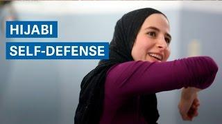 The hijabi self-desense instructor