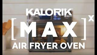 The Kalorik MAXX Air Fryer Oven Product Video