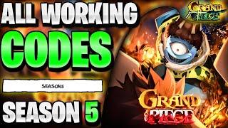 *NEW* All Working SEASON 5 UPDATE CODES FOR GRAND PIECE ONLINE GRAND PIECE ONLINE CODES