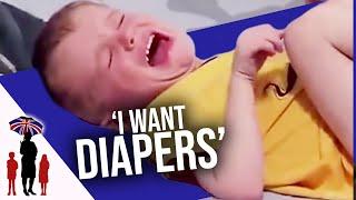 Dylan LOVES diapers and refuses underwear or potty  Supernanny