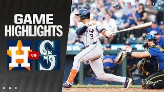 Astros vs. Mariners Game Highlights 71924  MLB Highlights