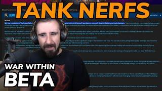 Tanks NERFED in War Within - Blue Post Reaction