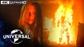 Halloween II 1981  The Fiery Death of Michael Myers in 4K HDR