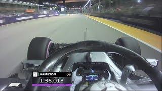 Lewis Hamiltons Stunning Pole Lap  2018 Singapore Grand Prix