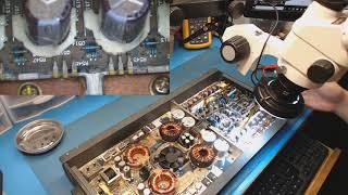 Car Amplifier Repair. Alpine MRV-1507.