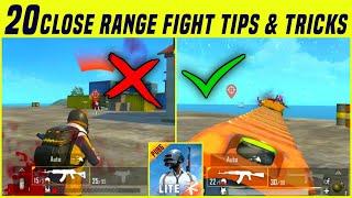 20 Close Range Fight Tips & Tricks in PUBG Mobile Lite  PUBG Lite Pro Tips & Tricks