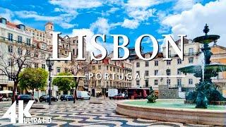 LISBON PORTUGAL - Relaxing Music Along With Beautiful Nature Videos 4K Video Ultra HD