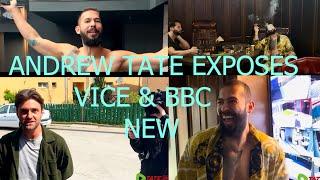 Andrew Tate Trolls Vice & BBC Interviewer Revenge Highlights