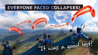 Everyone faced collapses - How Did The ZOOM X2C Do? I Paraglider TEST & REVIEW