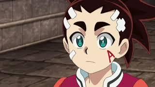 Aiger Akabane Meets Shu Kurenai  Beyblade Burst Turbo Official Clip In Hindi