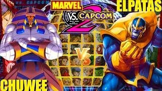 Marvel vs Capcom 2 CHUWEE vs ELPATAS pt 2