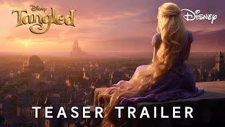 Tangled Live Action Teaser Trailer 2025  Disney & Florence Pugh 4K  rapunzel trailer