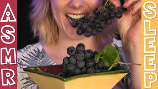 ASMR - The Best Eating Sounds - Blue Grapes  - ASMR Sleep