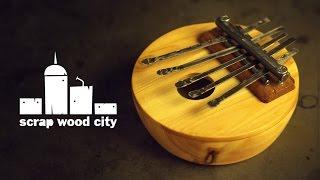 DIY kalimba  thumb piano  on the lathe