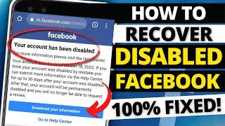 HOW TO RECOVER DISABLED FACEBOOK ACCOUNT AFTER 30 DAYS? l RECOVER DISABLED FACEBOOK WITHOUT ID
