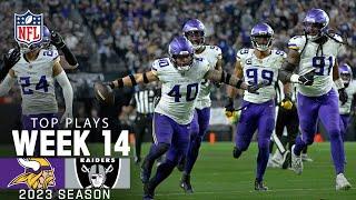 Minnesota Vikings Top Plays vs. Las Vegas Raiders  2023 Regular Season Week 14