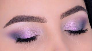 How to Achieve a Light Purple Soft Glam Eye Look  Perfect Wedding Eye  Look