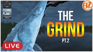 ON THE GRIND Free-2-play STURGEON {San Joaquin Delta l Fishing Planet LIVE