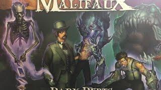 Malifaux 2e - Dark Debts - Unboxing