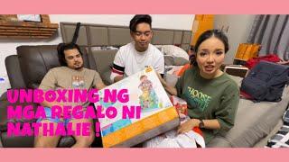 Unboxing Nathalie Rose Gifts from Her Ninong and Ninang  Rosmar Vlog 