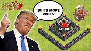 Donald Trump Plays Clash of Clans Voice Troll  CoC Trump Voice Impression 2021– Ep. 1