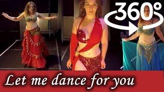 360° Video 4K  Belly Dancing in Virtual Reality  Nikki - A Spirit in Motion