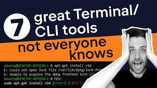 7 great TerminalCLI tools not everyone knows