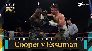 WICKED KNOCKOUT    Owen Cooper vs Ekow Essuman  Fight Night Highlights