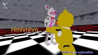 Funtime foxy gets tickled
