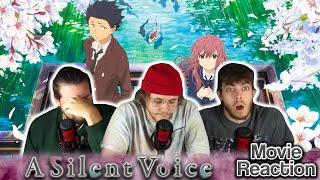 this movie CRUSHED us...  A Silent Voice 2016 Group First Movie Reaction Koe no katachi