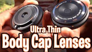 Amazing Body Cap Lenses 9mm 15mm Olympus Lumix 14mm f2.5 ASPH II