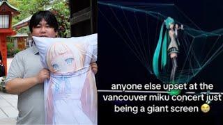 THIS ANIME CONCERT DISASTER MADE WEEBS CRY  Hatsune Miku concert made weebs pee on the floor...