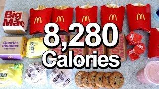 2016 Olympic Cheat Meal Challenge Sawan Serasinghes McDs Feast