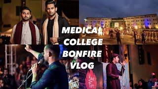 Vlog#18-Medical College Bonfire Vlog  Medical College Life in Pakistan   Noorifications‍️