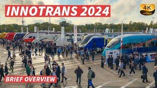 【4K】InnoTrans 2024 Highlights Cutting-Edge Rail Technology and Innovations at the Berlin Trade Fair