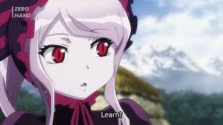 Shalltear learn from Ainz to be calm and how to shut up people in a meeting - Overlord season 4