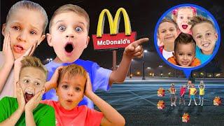 Dont Order Vlad and Niki & Kids Diana Show Happy Meal from Secret McDonalds Restaurant at 3AM