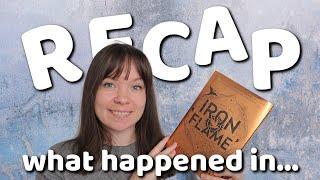 Recap Iron Flame by Rebecca Yarros  full spoiler plot summary to explain what happened in IF