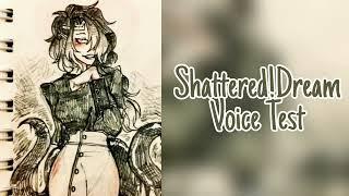 ShatteredDream Sans Voice Test  AU Sans Audio