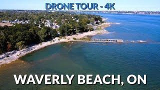 ️ Discover the Serenity of Waverly Beach Fort Erie Ontario   4K Drone Footage 