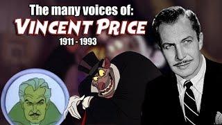 Many Voices of Vincent Price Animated Tribute - Great Mouse Detective