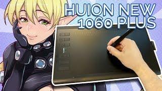 A 12-BUTTON TABLET WITH 8GB MEMORY HUION New 1060 Plus Unbox Review