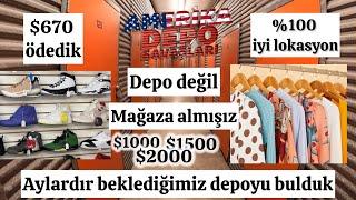 Aylardır beklediğimiz depoyu bulduk