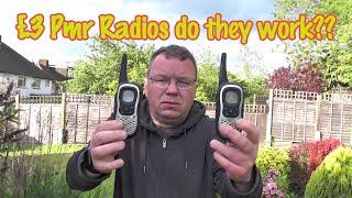 £3 pmr radios